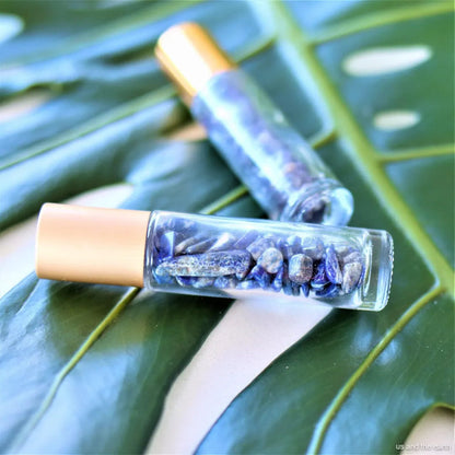 Essential Oil Crystal Gemstone Roller Bottle