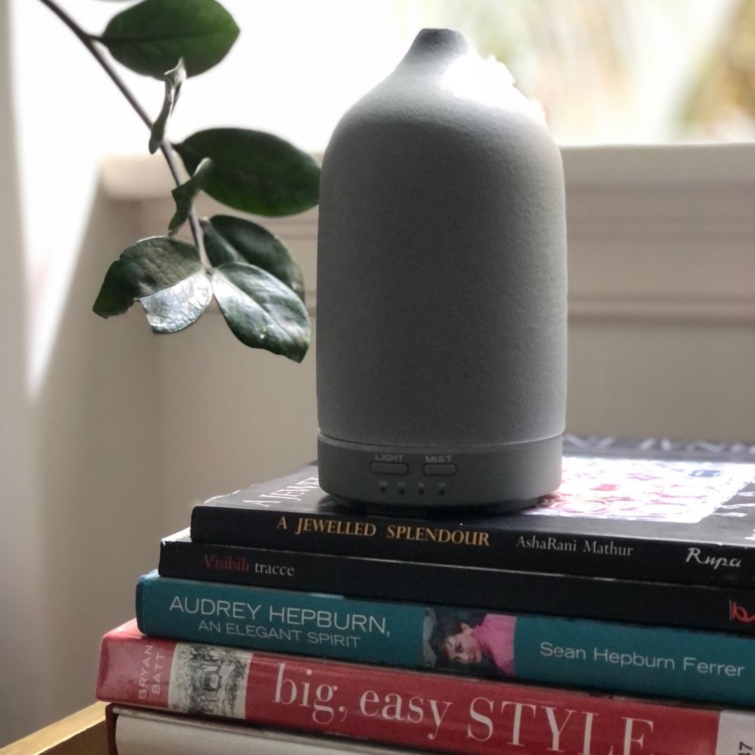 Ceramic Essential Oil Diffuser - Stone Matte Finish