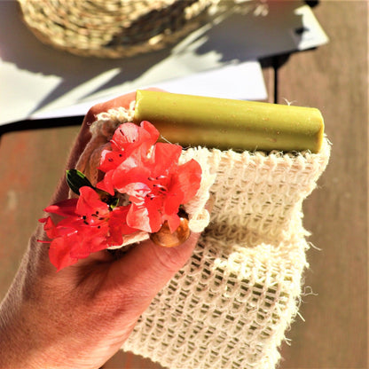 Reusable Exfoliating Sisal Soap Saver