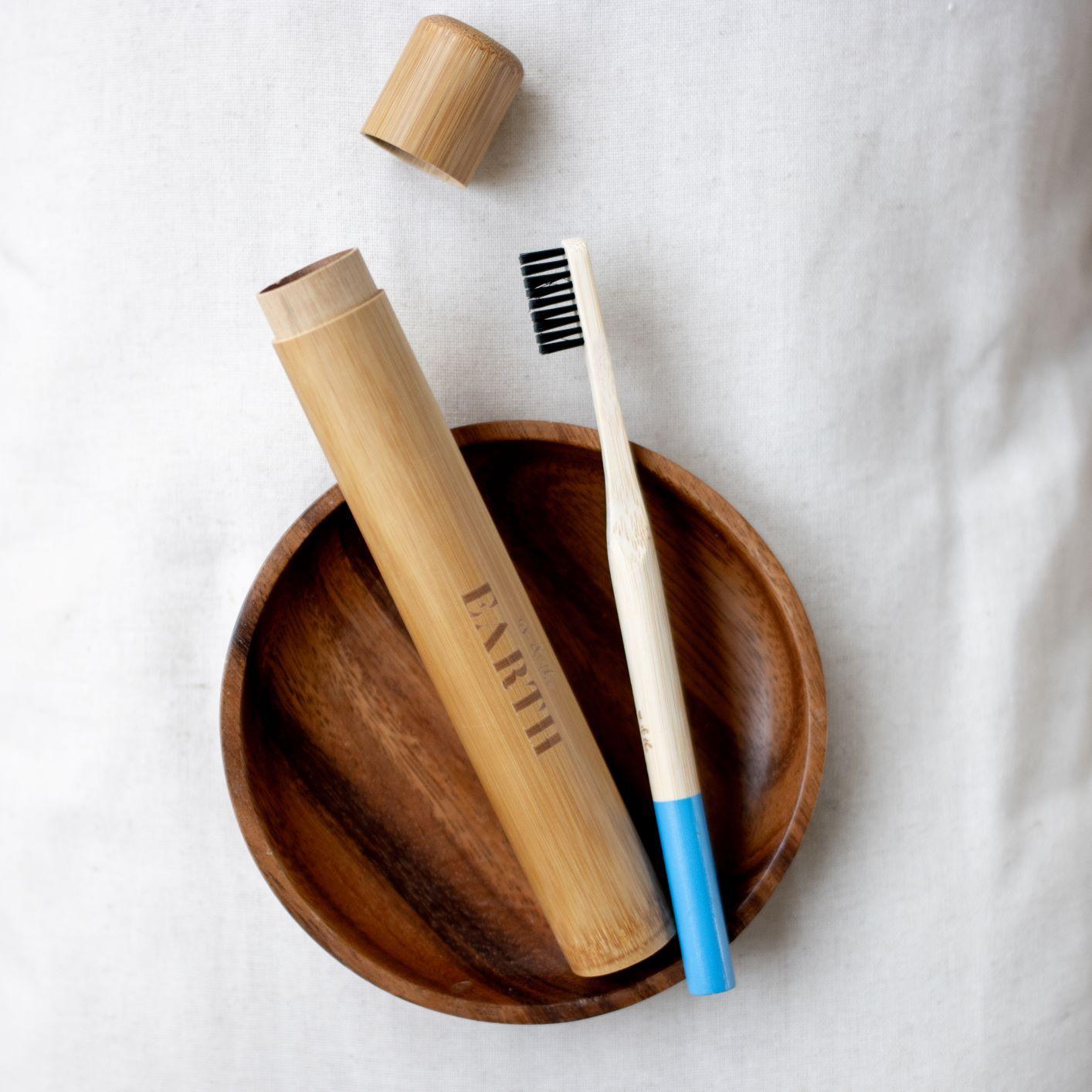 Eco-friendly Bamboo Toothbrush Travel Case (Test)