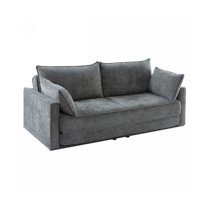 COMFY 3 Seater Sofa bed Queen Grey