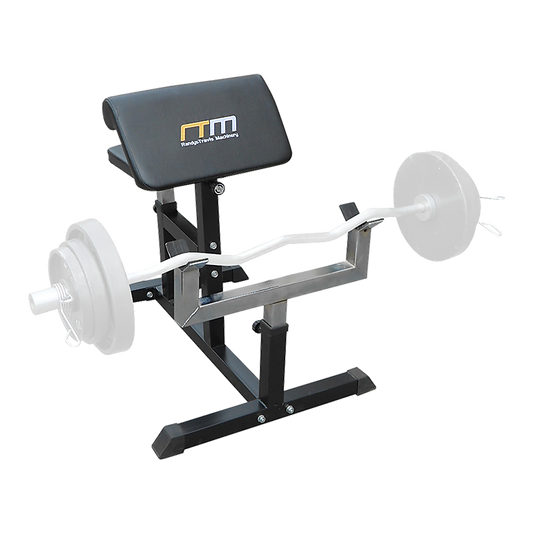 Preacher Curl Bench Weights Commercial Bicep Arms