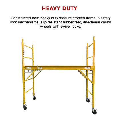 Mobile Safety High Scaffold / Ladder Tool -450KG