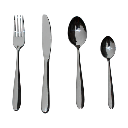 32 Piece Stainless Steel Cutlery Set Knives Fork Spoon Teaspoon