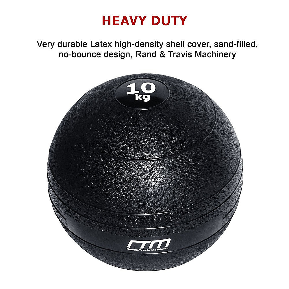 10kg Slam Ball No Bounce Crossfit Fitness MMA Boxing BootCamp