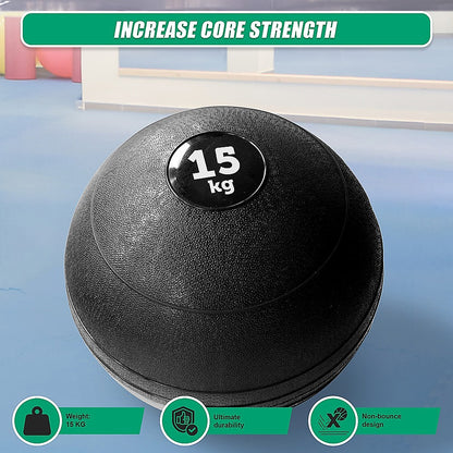 15kg Slam Ball No Bounce Crossfit Fitness MMA Boxing BootCamp