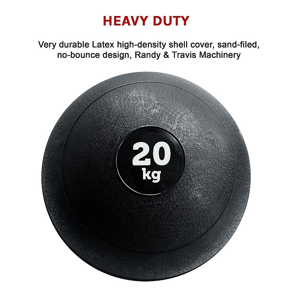 20kg Slam Ball No Bounce Crossfit Fitness MMA Boxing BootCamp