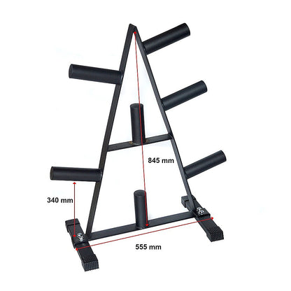 Olympic Weight Plate Storage Rack 250kg Capacity