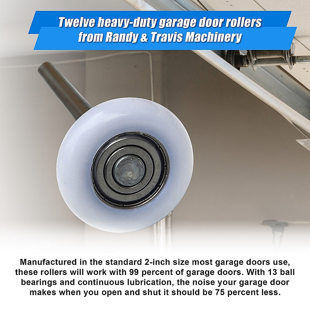 Garage Door Roller / Wheel / Heavy duty 13 Ball Sealed Bearing 12 Pack