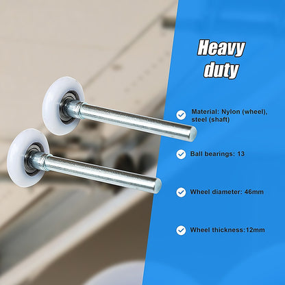 Garage Door Roller / Wheel / Heavy duty 13 Ball Sealed Bearing 12 Pack