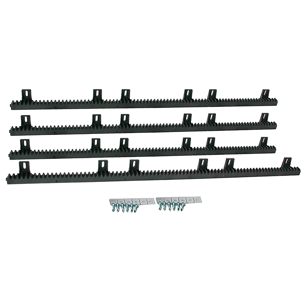 Sliding Gate Hardware Accessories Kit - 4m Gear Rack Track