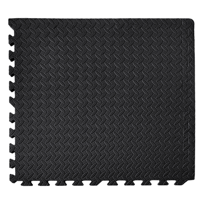 12 Tiles EVA Rubber Foam Gym Mat 60cm x 60cm 2.5cm Fitness Flooring