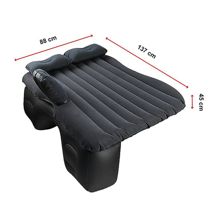 Inflatable Car Back Seat Mattress Portable Travel Camping Air Bed Rest Sleeping