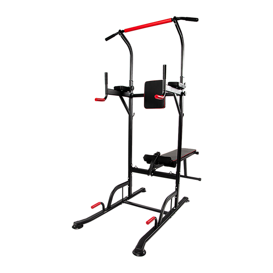 Power Tower Pull Up Weight Bench Dip Multi Station Chin Up Home Gym Equipment