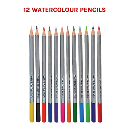 Art Sketch Pencils Oil Drawing Colouring Graphite Charcoal Pencil Set 72pcs/set