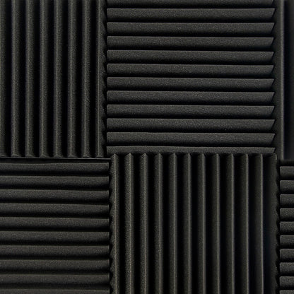 40pcs Studio Acoustic Foam Sound Absorbtion Proofing Panels Tiles Wedge 30X30CM