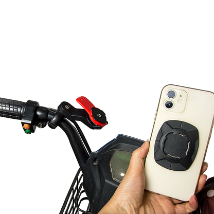 Phone Mount Lock for Motorcycle Bicycle Handlebar