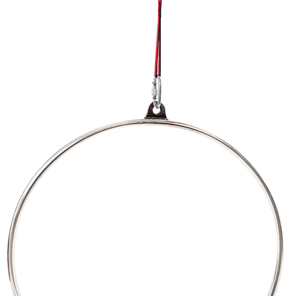 Aerial Yoga Hoop 90CM Lyra Hoop Circus Single Point Aerial Ring Set