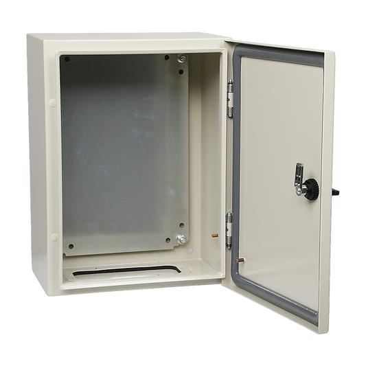 Carbon Steel Electrical Enclosure Box IP65 Wall Mount 400 x 300 x 200 mm