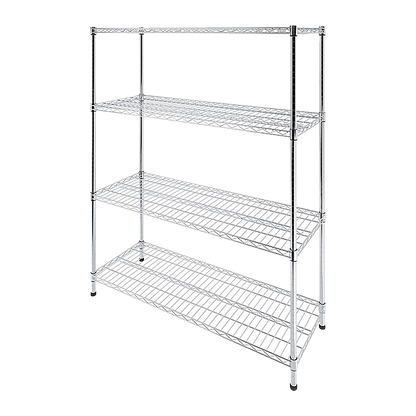 Modular Wire Storage Shelf 1500 x 450 x 1800mm Steel Shelving