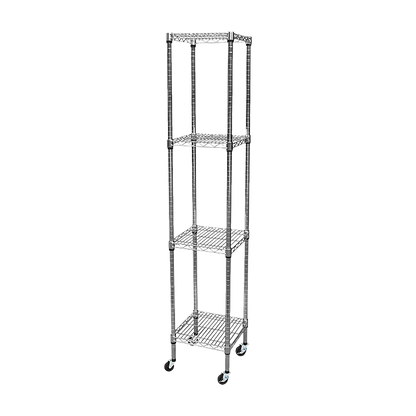 Modular Wire Storage Shelf 350 x 350 x 1800mm Steel Shelving