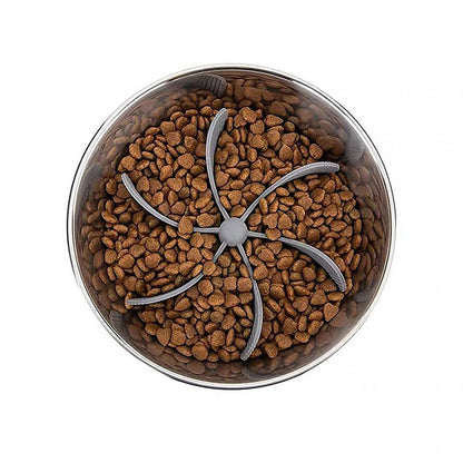 2x Dog Bowl Slow Feeder Insert