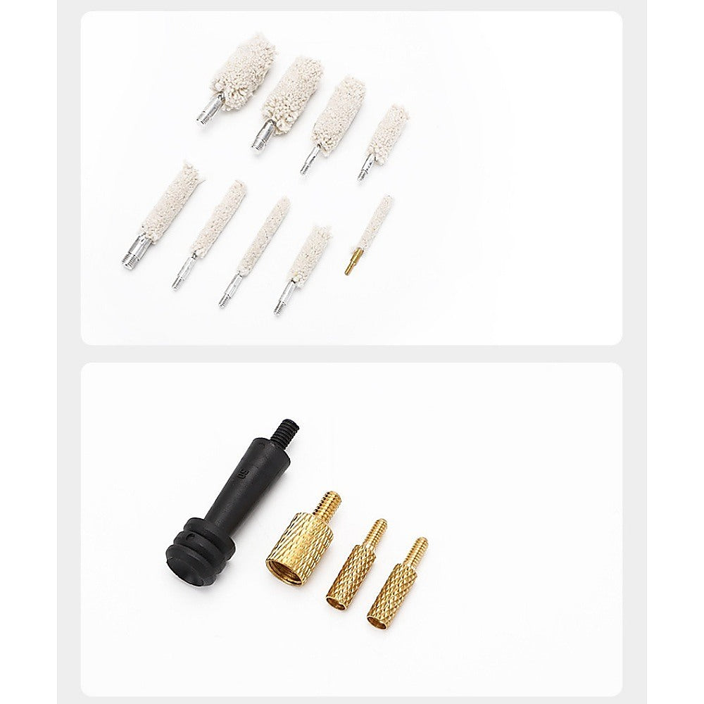 Universal Barrel All-purpose Gun Cleaning Kit for Rifle Pistol Shotgun Muzzleloader