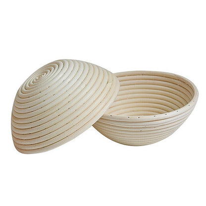 2 x 9" Sourdough Bread Proofing Set Bread Making Kit Round Bowls