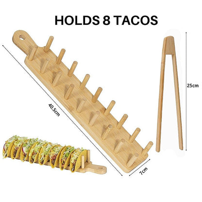 Taco Tray Holder Food Charcuterie Kitchen Gift