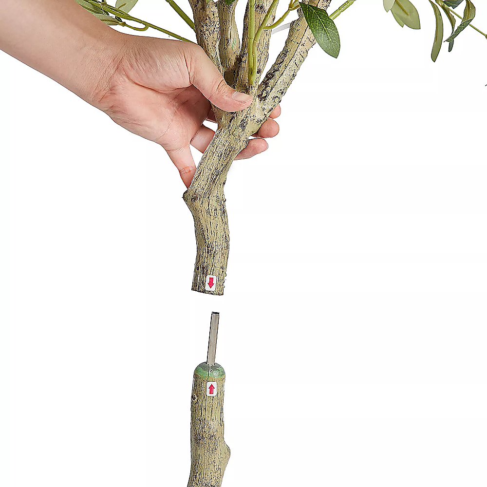 150cm Artificial Olive Tree Green Natural Tall Faux Lifelike