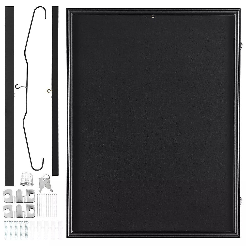 Jersey Display Frame Case 590 x 790 x 40mm Lockable JBox