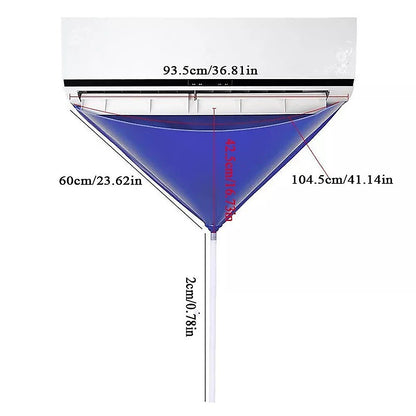 Air Conditioner Cleaning Cover Bag Kit Leakproof Waterproof Dust Protection