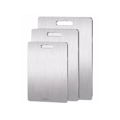 3 x 304SS Cutting Chopping Board Stainless Steel