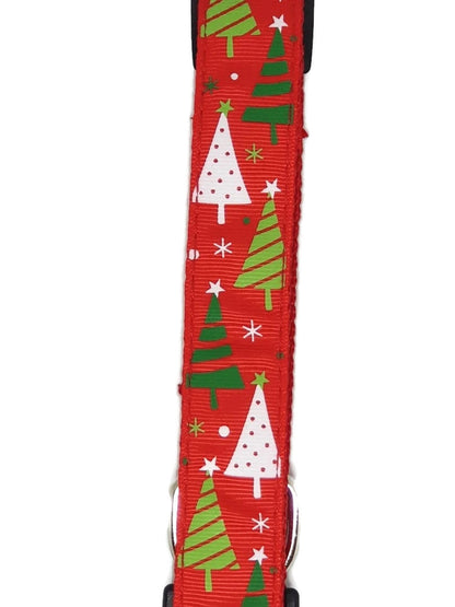 Christmas Dog Leashes 1.2m Red Xmas Tree