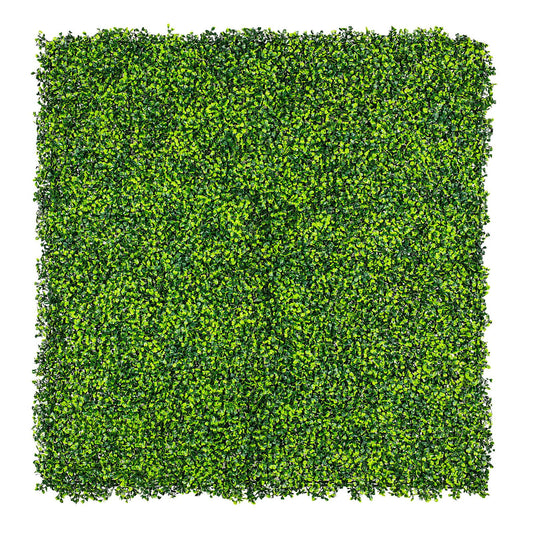 Mixed Boxwood Hedge Panels / Screens UV Resistant 1m X 1m
