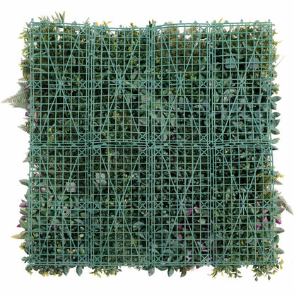 Luxury Country Fern Recycled Vertical Garden / Green Wall UV Resistant 100cm X 100cm