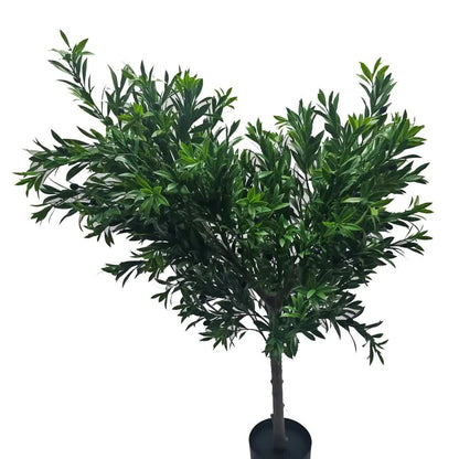 Premium Artificial Olive Tree 130cm UV Resistant