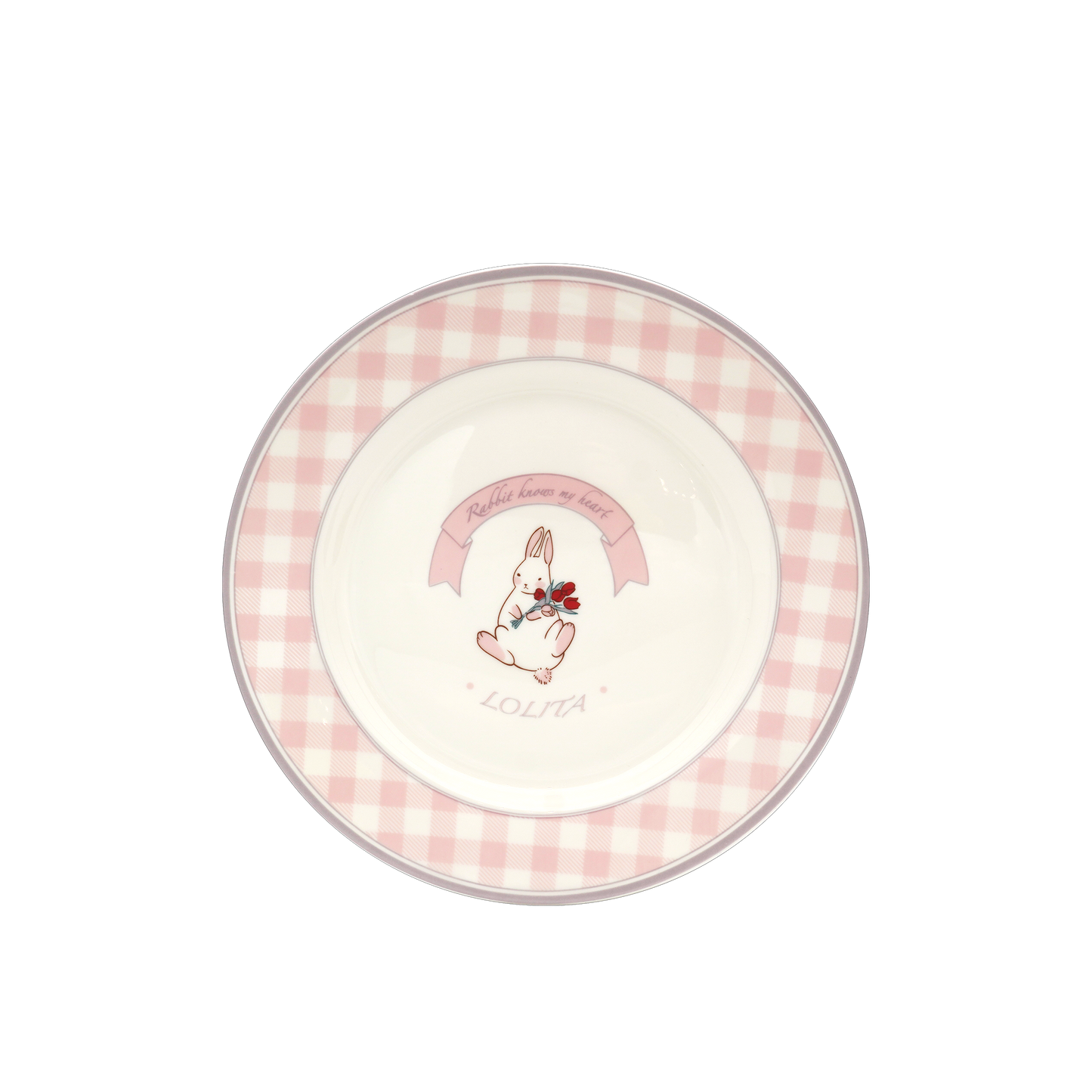 Rabbit Flat Plate purple