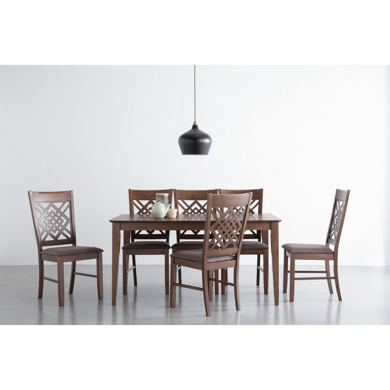 Allergo Dining Table 150cm Timber Dining Table - Cocoa