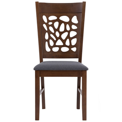 Mesi Timber Dining Chair x2  - Cocoa