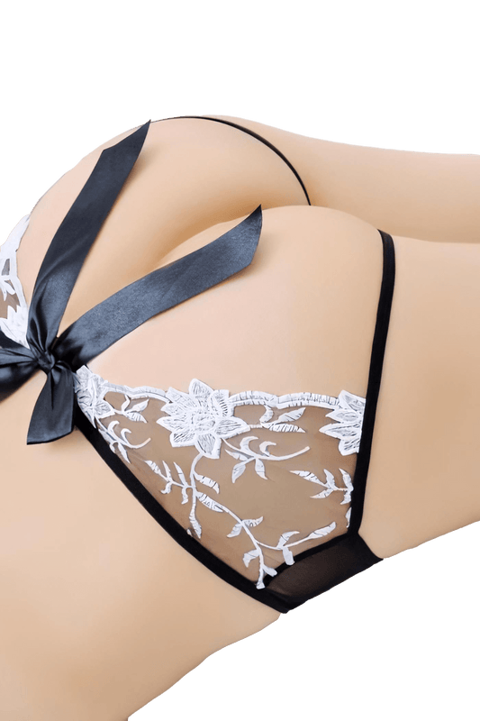 Embroidered Peekaboo Panty by My Secret Drawer ®