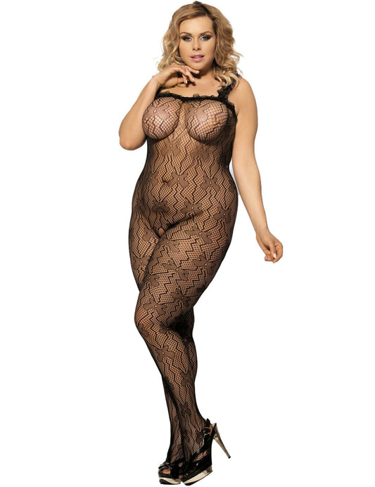 Seduction Open Weave Fishnet Bodystocking by My Secret Drawer ®
