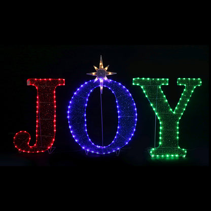 LED Mesh Tinsel Joy with Stand Twinkle