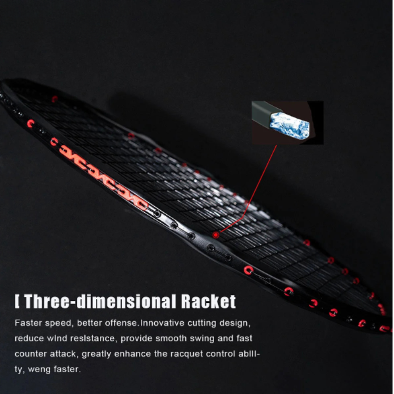 NNEOBA Wave Legal Original  Torsion Frame Badminton Racket