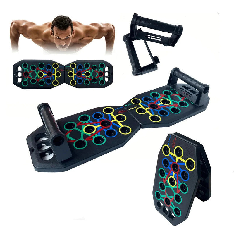 Multi-Function Push Up Board & Bar