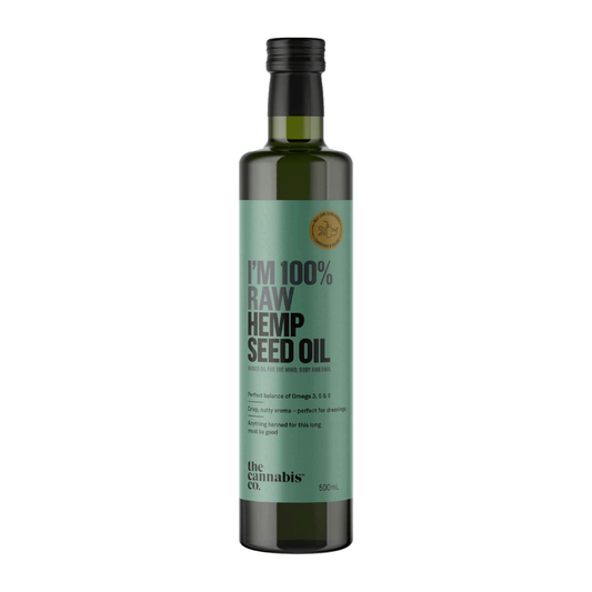 100% Raw Organic Hemp Seed Oil | 500ml