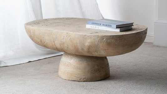 LOGAN CEMENT COFFEE TABLE