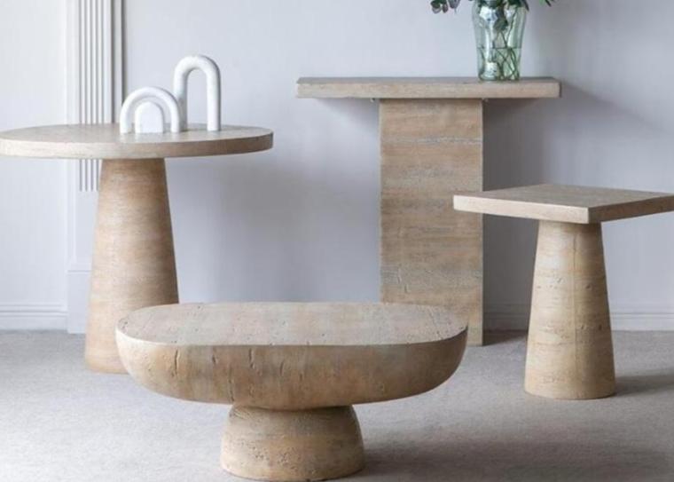 LOGAN CEMENT COFFEE TABLE