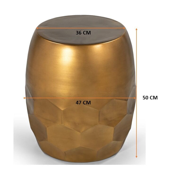 BELLA HEXAGON SIDE TABLE