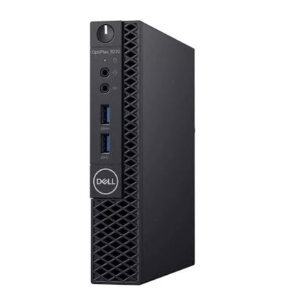 Dell (Refurbished) SFF OptiPlex 3070 Micro Bundle - i5-9500 16GB 256GB W11P WIFI + (Brand New) Rapoo X1800S Wireless Optical Keyboard Mouse Combo + (Brand New) Rapoo V10S Mouse Pad - Large Mouse Mat